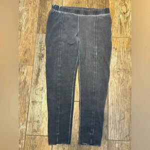LUUKAA grey wash LEGGINGS pants SIZE 14